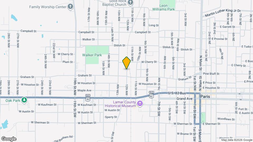 349 12th NW Map and Location Details