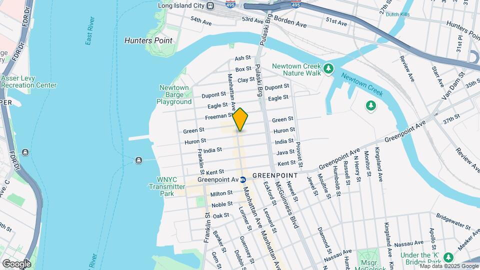 996 Manhattan Ave Map and Location Details