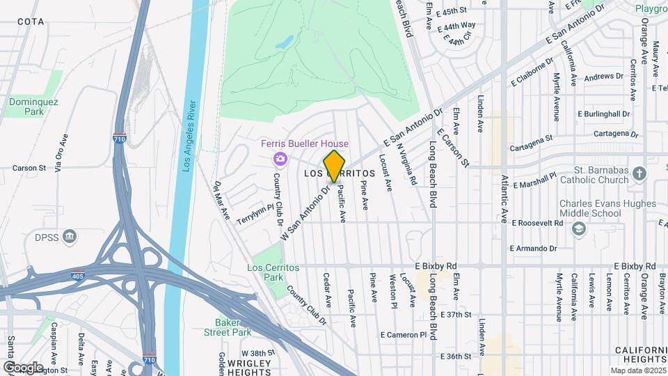 4101 Pacific Ave Map and Location Details