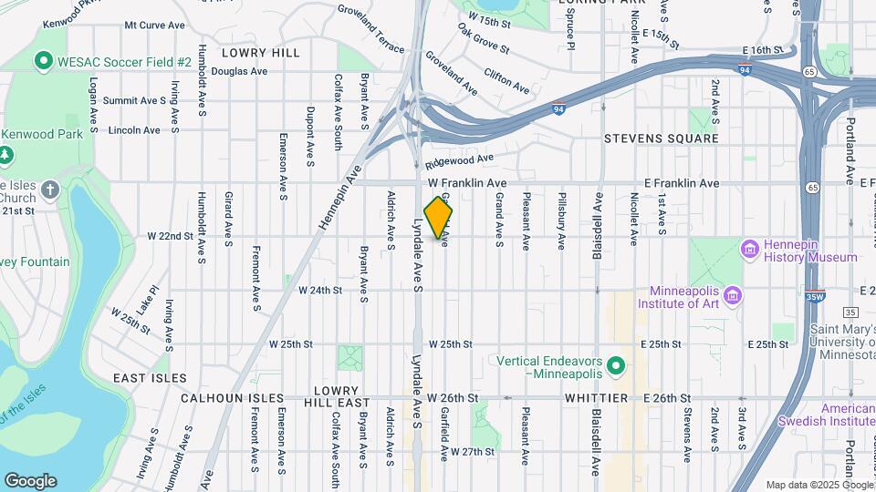 2204 Garfield Ave Map and Location Details