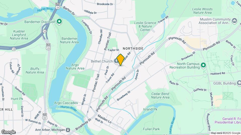 1520 Traver Rd Map and Location Details