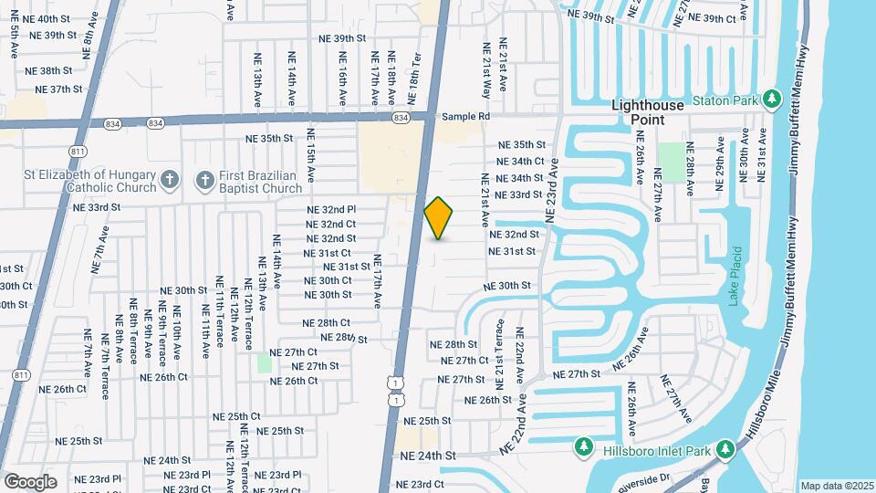 1940 NE 31st Ct Map and Location Details