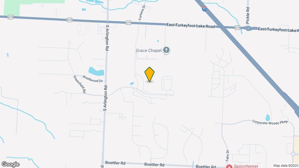 The Village of St. Edward at Green Map and Location Details