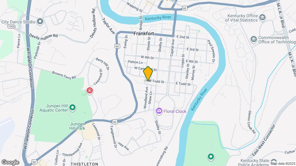 222 New St Map and Location Details