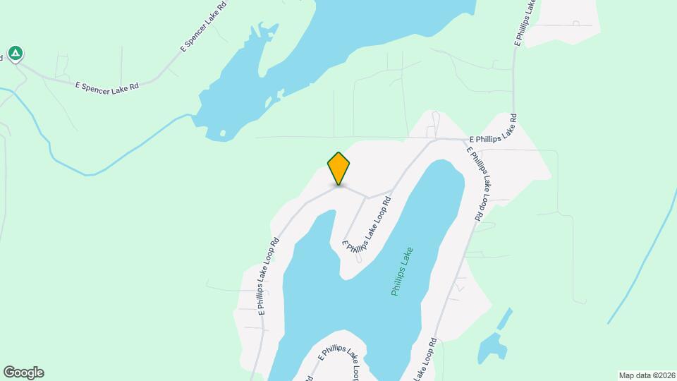 2370 E Phillips Lake Loop Rd Map and Location Details