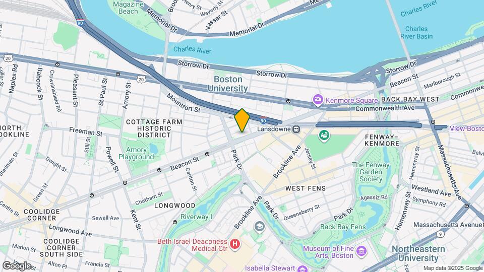 862 Beacon St Map and Location Details