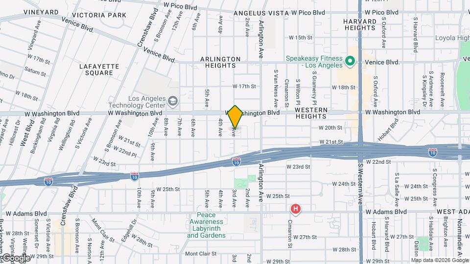 2025 3rd Ave Map and Location Details
