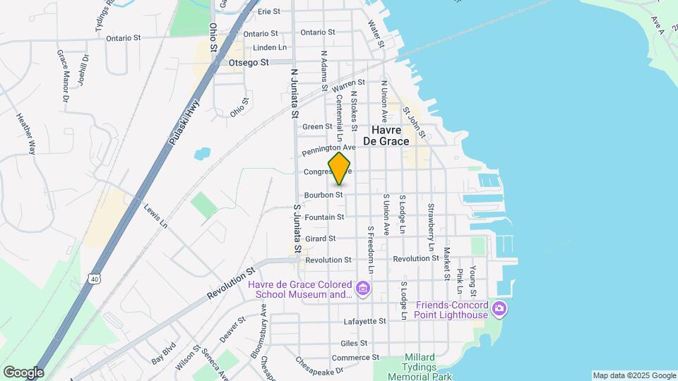 655 Bourbon St Map and Location Details