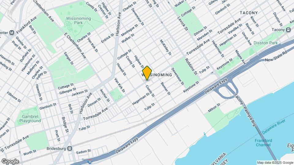 6007 Torresdale Ave Map and Location Details