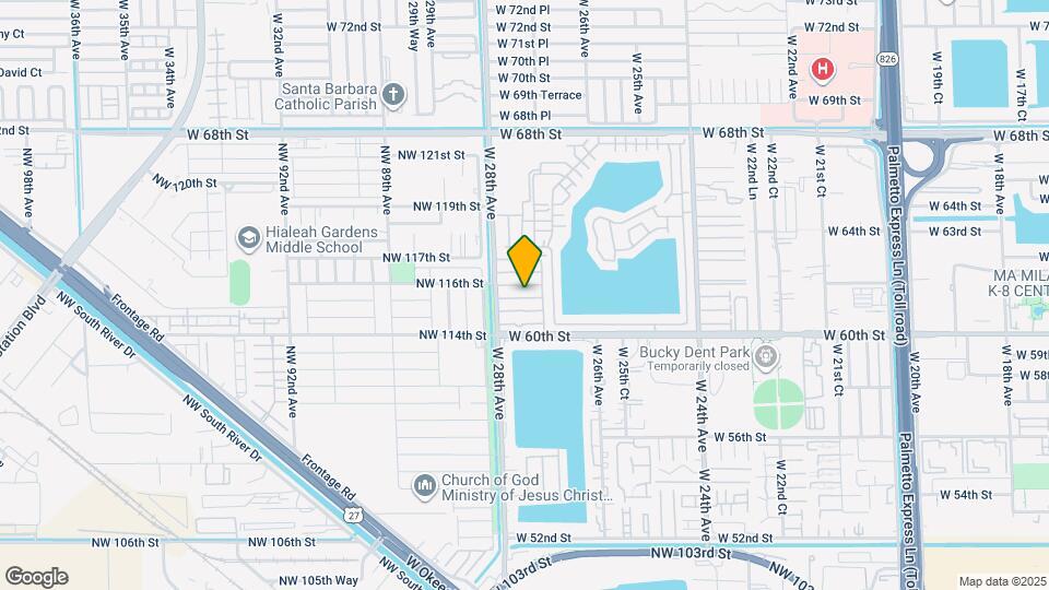 2735 W 61st Pl Map and Location Details