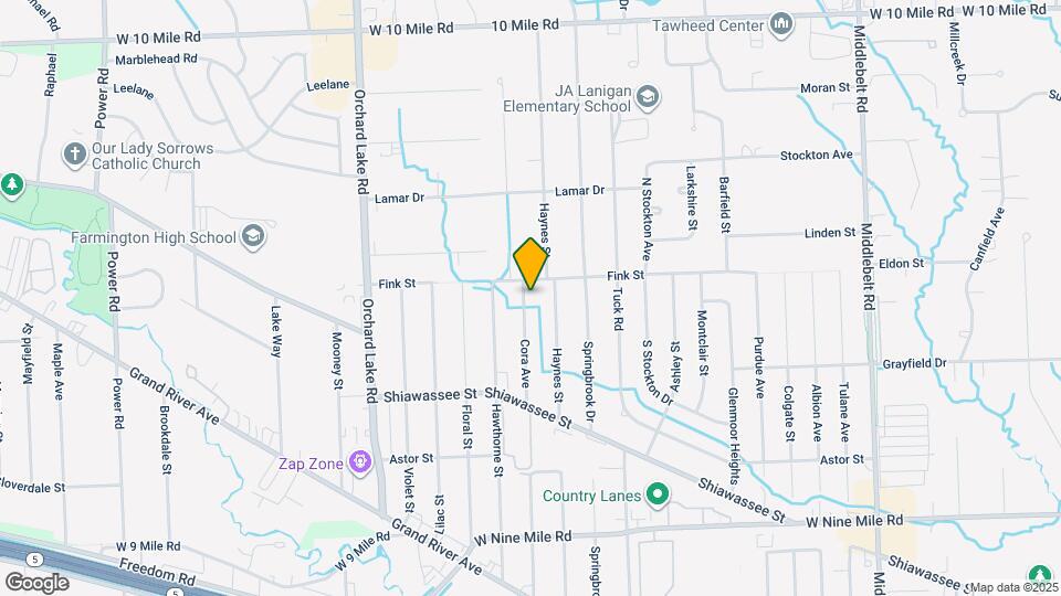 23258 Cora Ave Map and Location Details