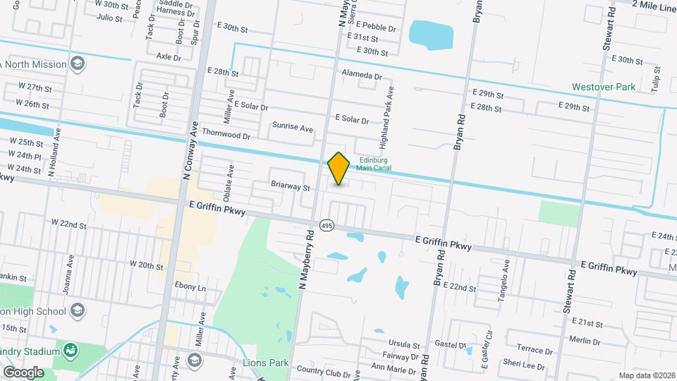 2402 Sierra Ct Map and Location Details