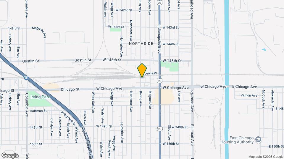 4605 Baring Ave Mapa y Detalles de la Ubicación
