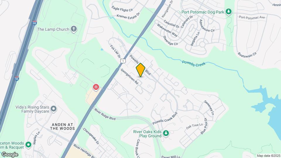 16611 Geddy Ct Map and Location Details