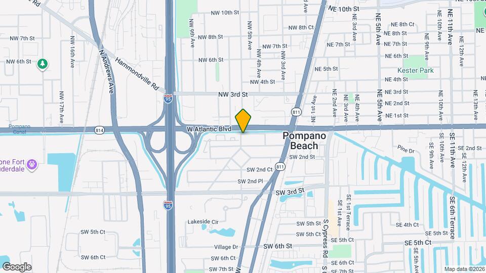 344 SW 1st St Map and Location Details