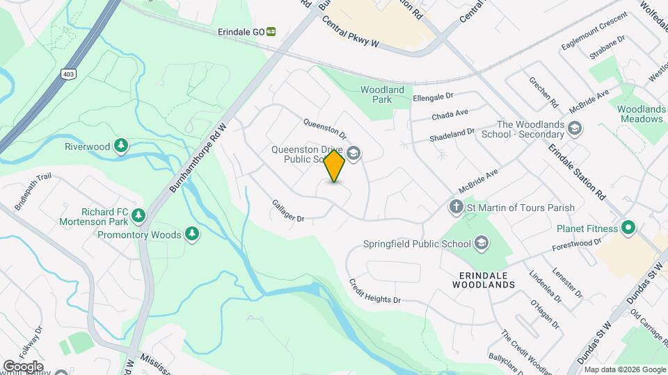 3498 Orion Crescent Map and Location Details