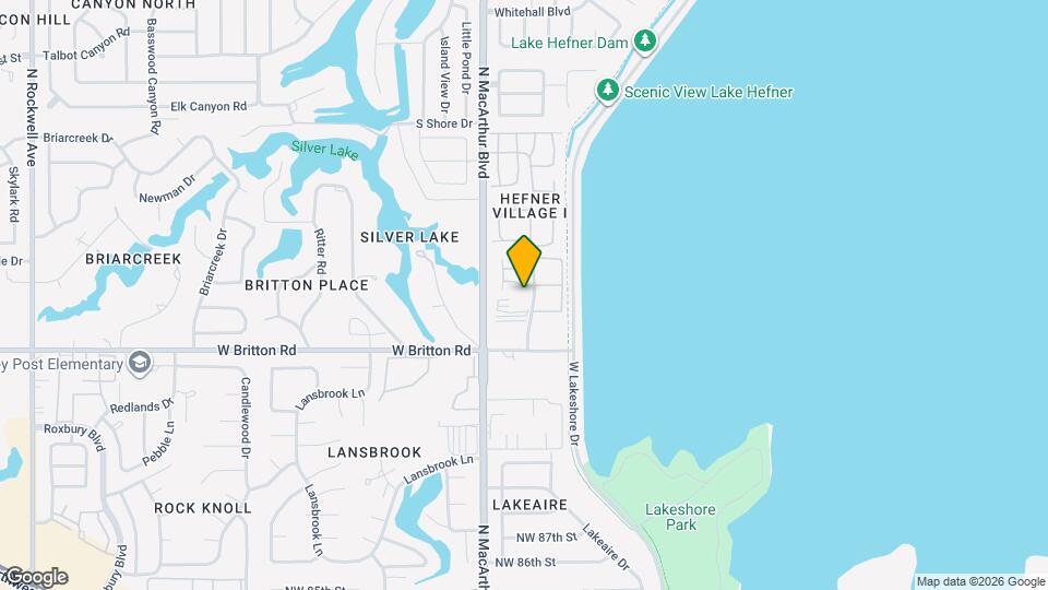 9613 Hefner Village Blvd Map and Location Details