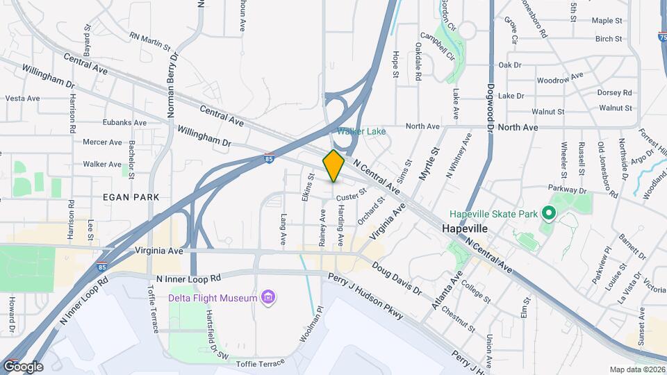 3374 Colville Ave Map and Location Details