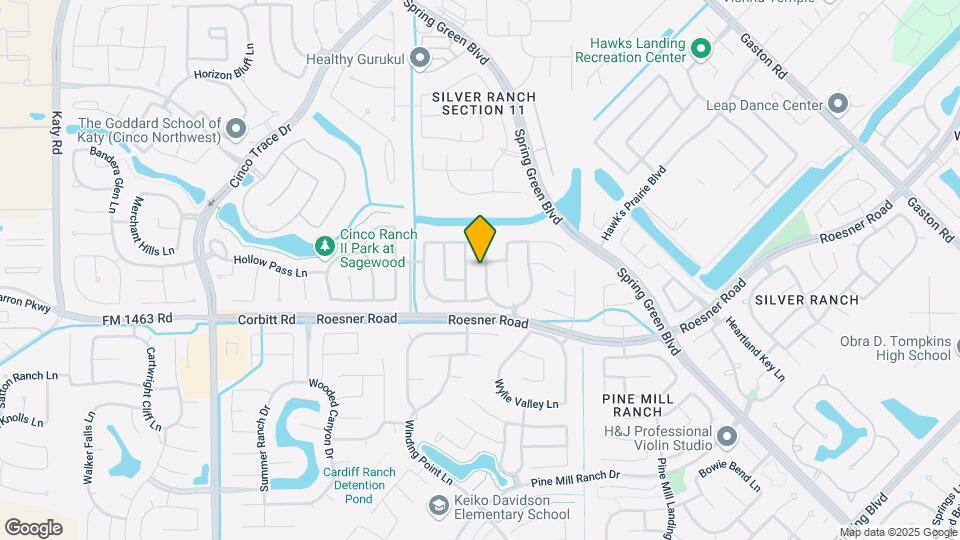 3306 Windsor Ranch Ln Map and Location Details