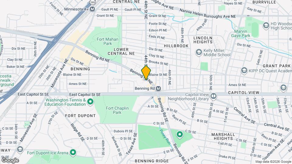 The Waymark Map and Location Details