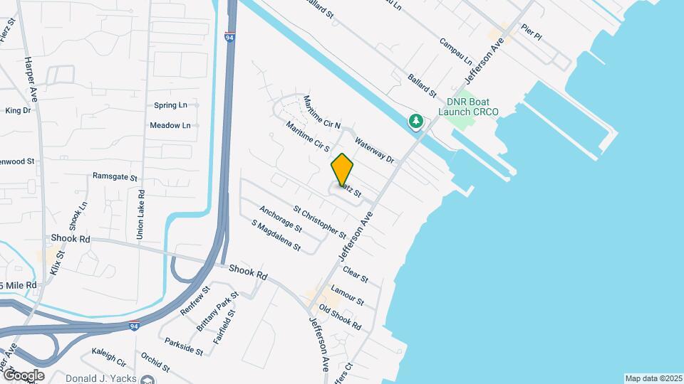 25800 Gatz St Map and Location Details