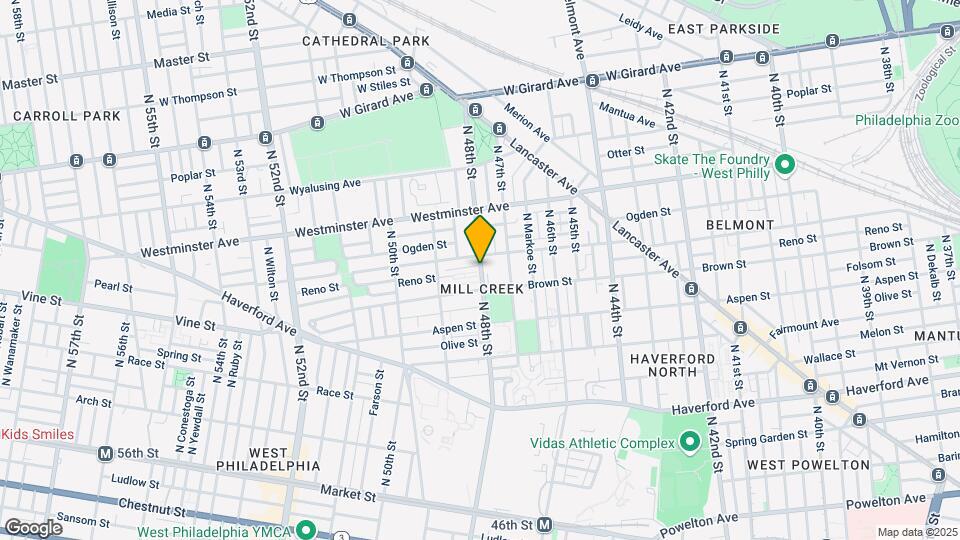 822 N 48th St Map and Location Details