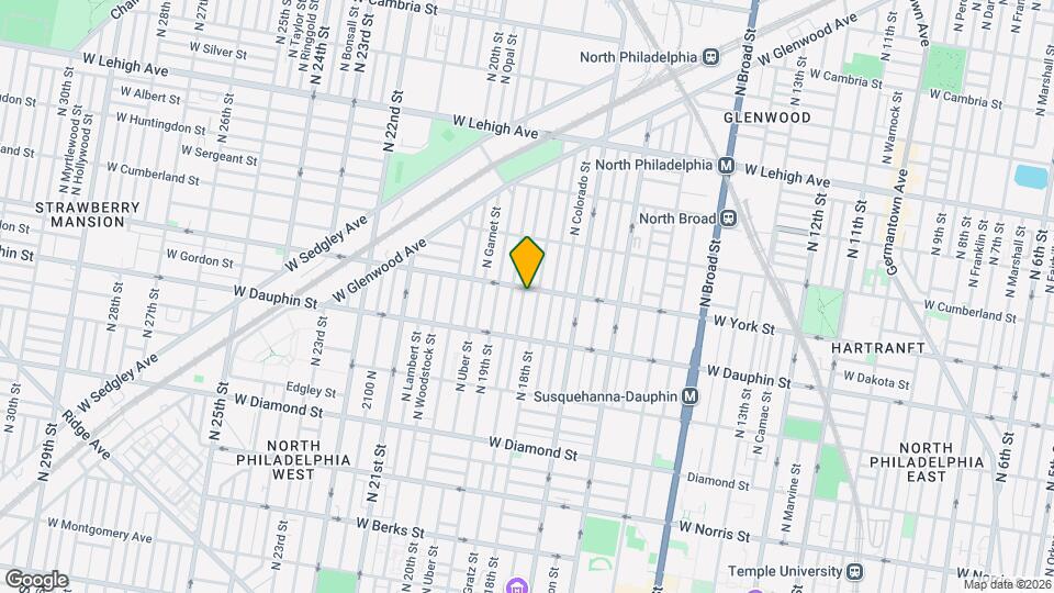 2361 N Cleveland St Map and Location Details