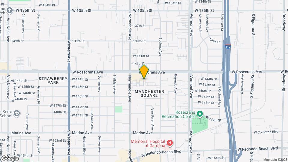 14416 Plum Ln, Unit Apt 2 Map and Location Details