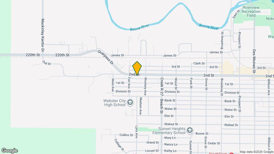 1426 2nd St Map and Location Details