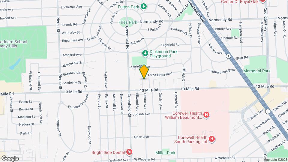 4304 W 13 Mile Rd, Unit 7 Map and Location Details