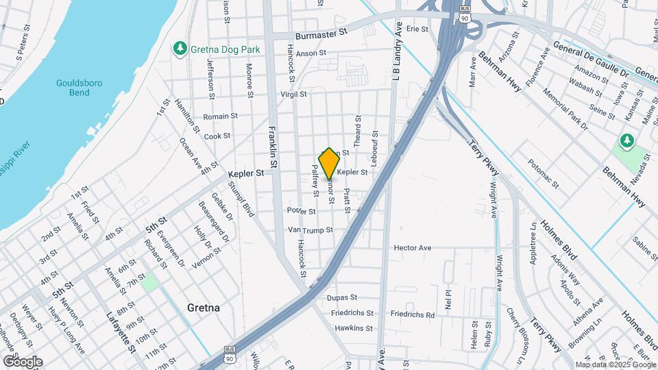 1721 O'Connor St Map and Location Details