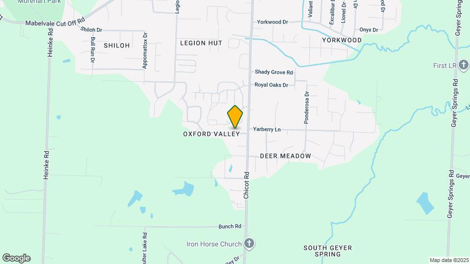 7626 Claybrook Rd Map and Location Details