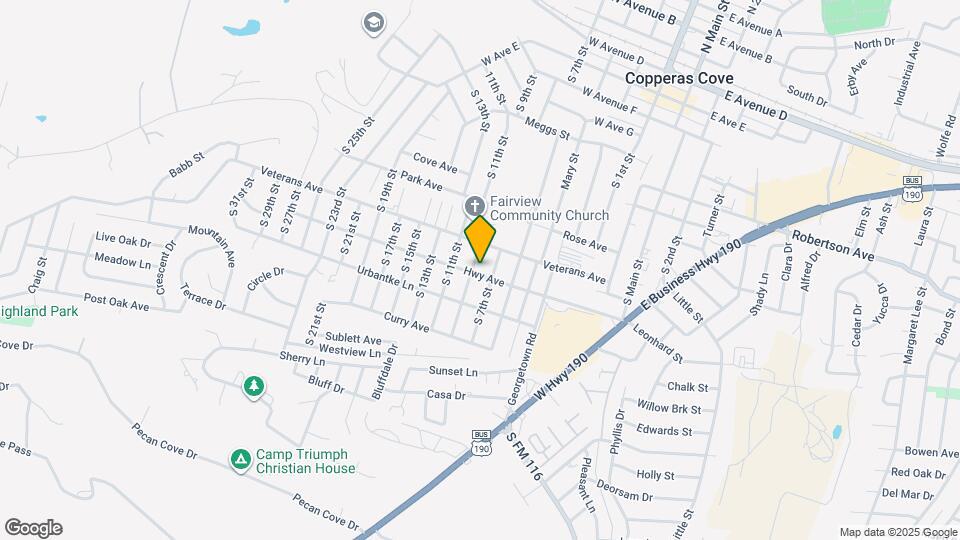 1017 S 9th St Map and Location Details