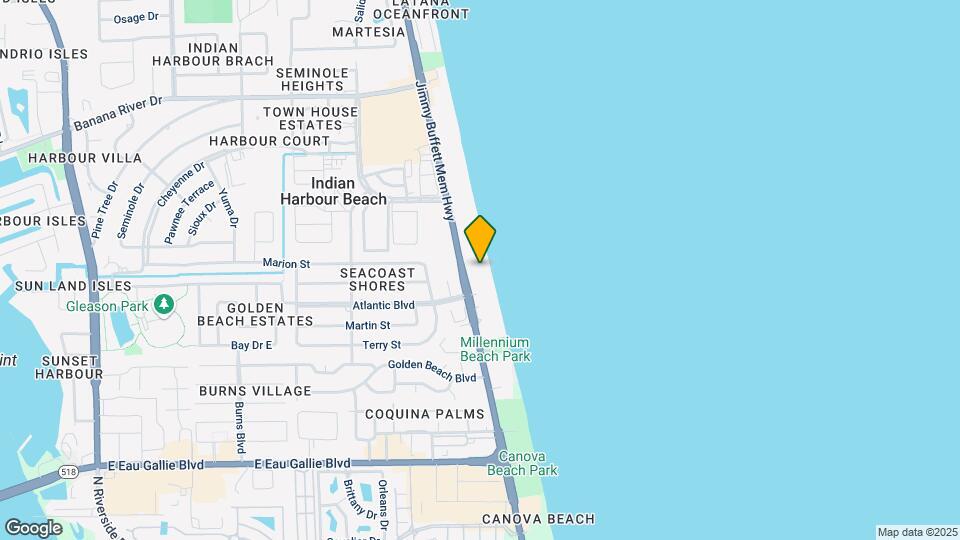 2065 Florida A1A Mapa y Detalles de la Ubicación