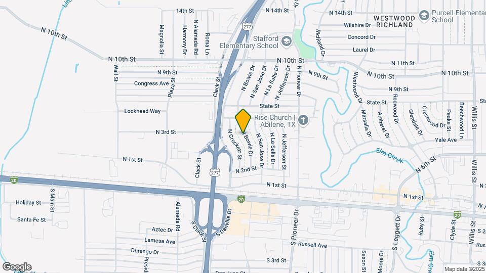 518 N Bowie Dr Map and Location Details