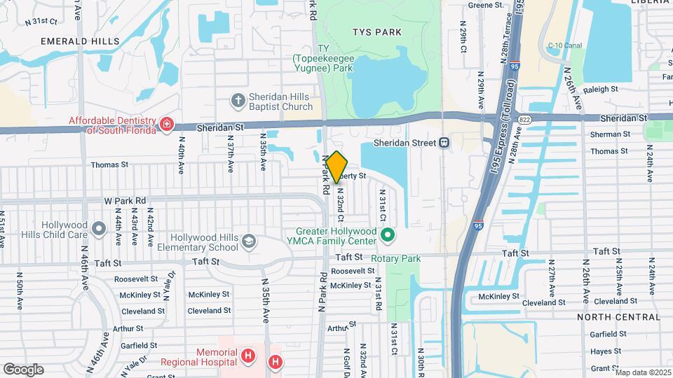 2112 N 32nd Ct Map and Location Details