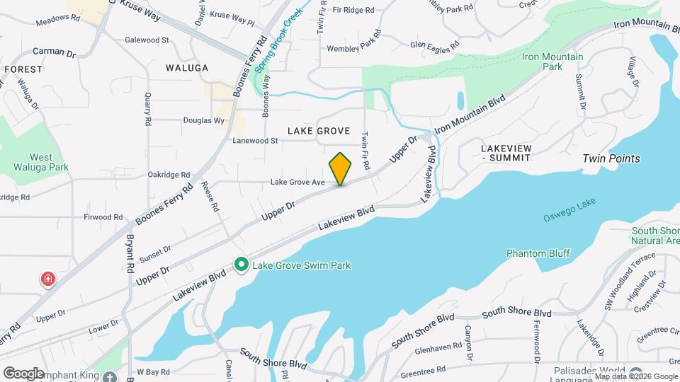 3212 Upper Dr Map and Location Details