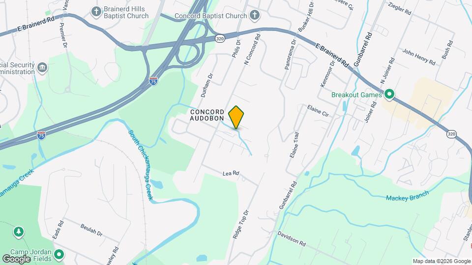 1244 N Concord Rd Map and Location Details