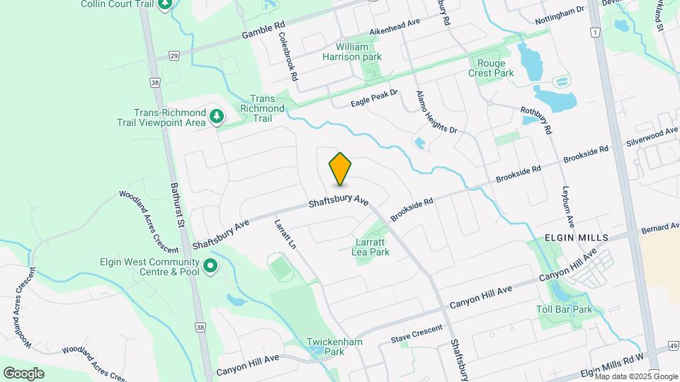 171 Shaftsbury Ave Map and Location Details