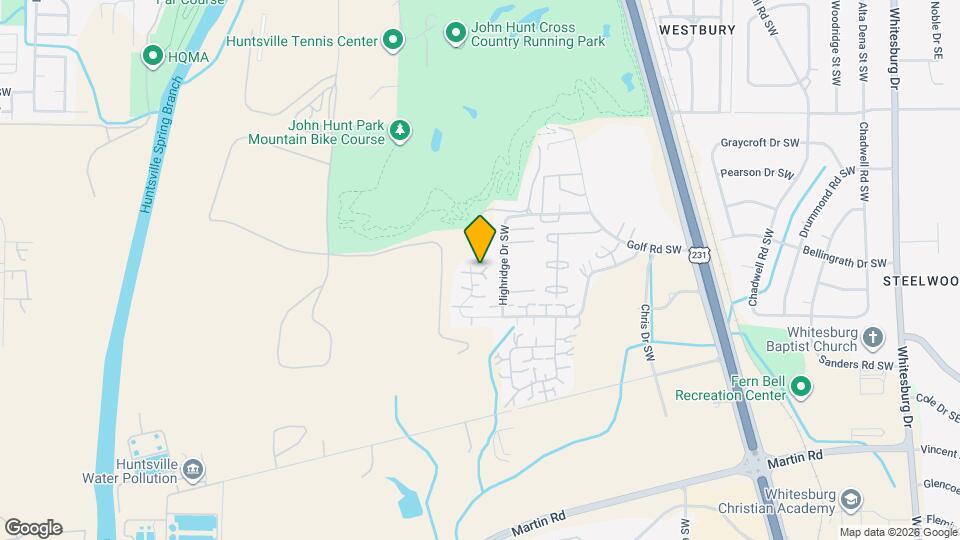 4015 Hunters Ridge Dr SW Map and Location Details