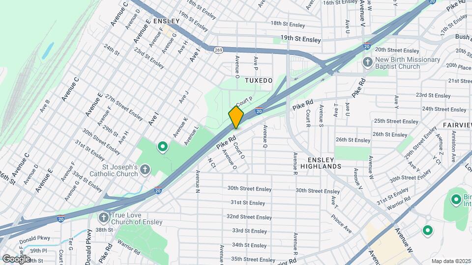 1468 Pike Rd Map and Location Details