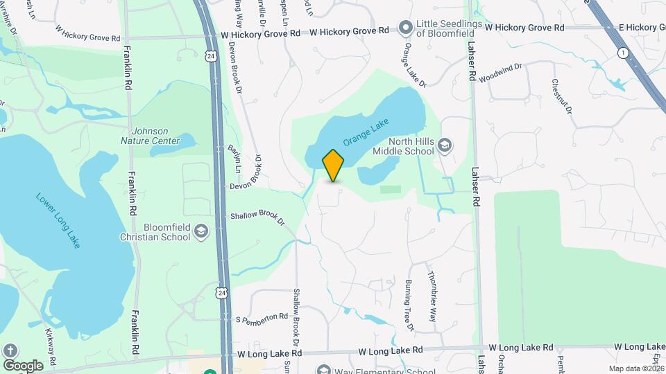 3525 Brookside Dr Map and Location Details