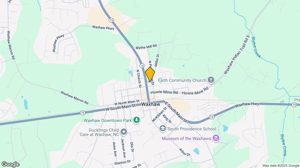 313 N Providence St Map and Location Details