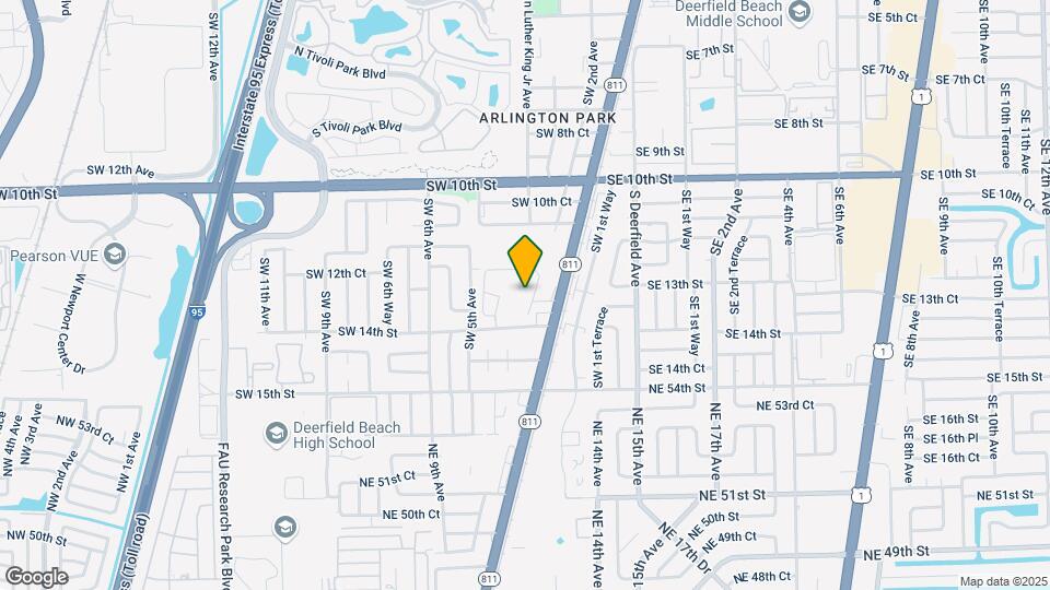 1331 S Dixie Hwy, Unit 323 Map and Location Details