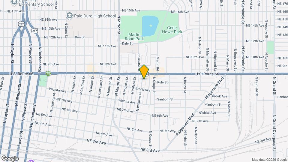 746 N Williams St Map and Location Details