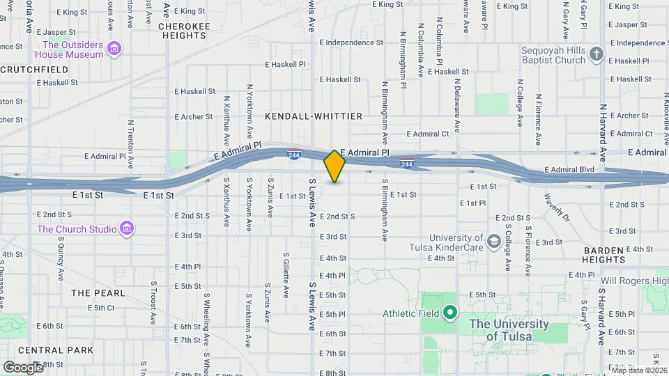 2429 E 1st St Map and Location Details