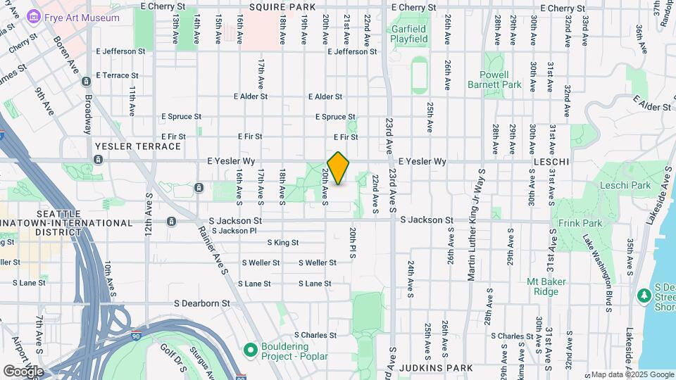 2015 S Washington St Map and Location Details