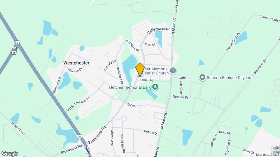 306 Lanier Rd Map and Location Details