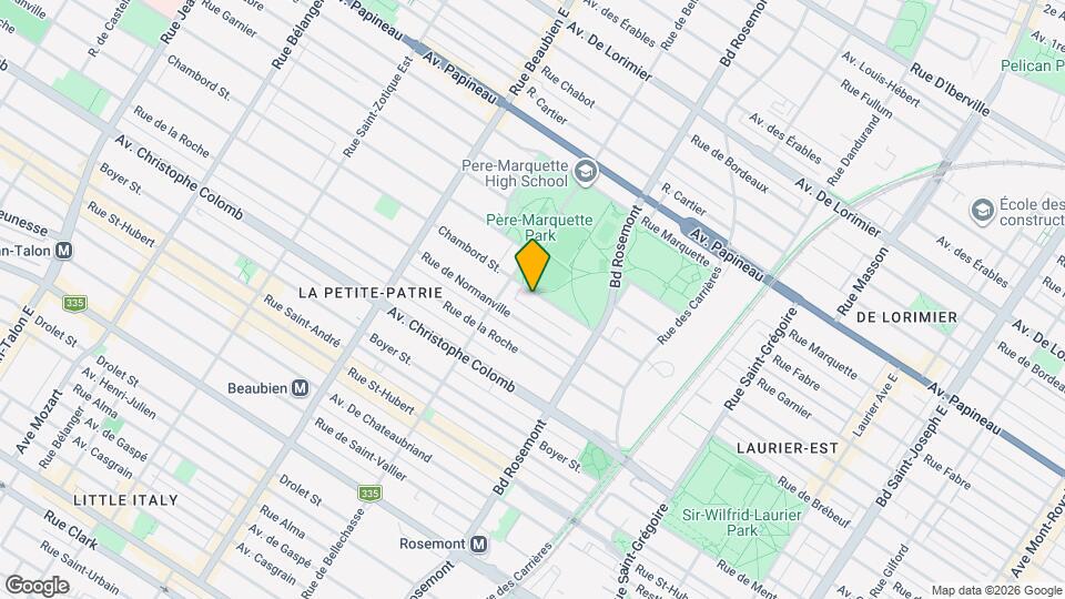 6120 Chambord Rue Map and Location Details