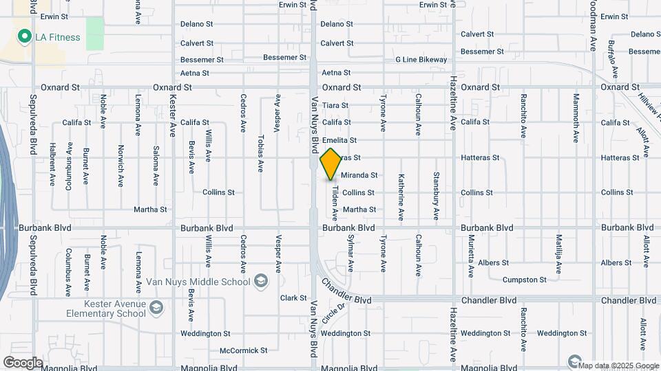 5711 Tilden Ave Map and Location Details